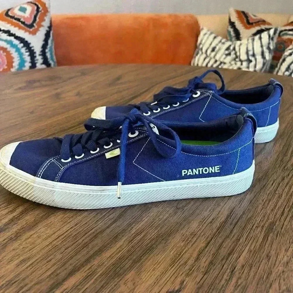 Cariuma x Pantone OCA low-top canvas sneakers - Picture 1 of 5